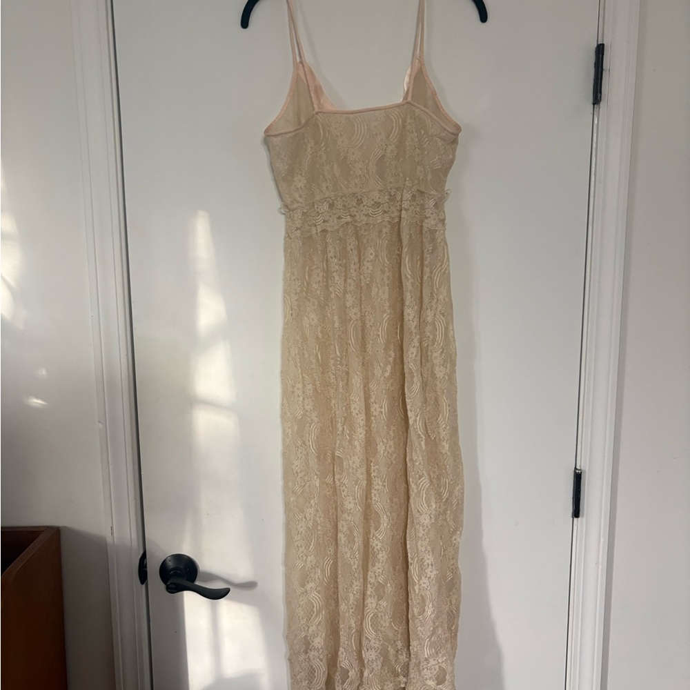 Vintage America Cream Lace Chemise - Picture 8 of 8
